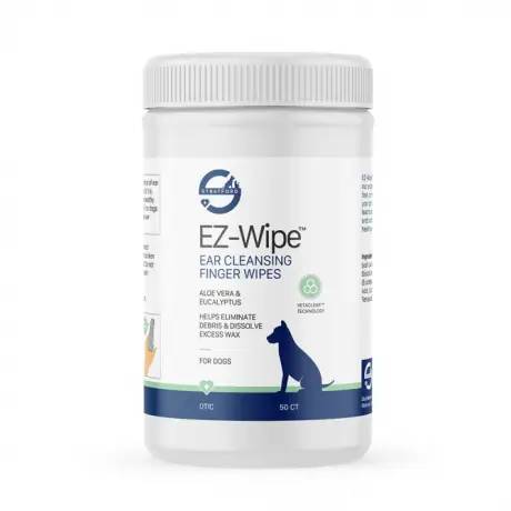 Stratford Ear Care EZ-Wipe - 50 Finger Wipes with Aloe Vera and Eucalyptus
