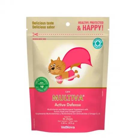 MULTIVA Active Defense - for Cats, 45 Chews