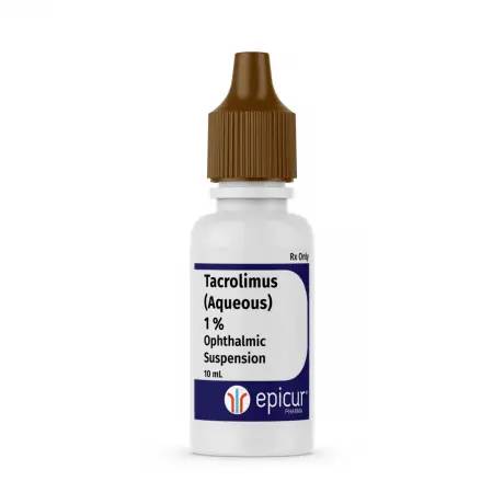 Tacrolimus Compounded Ophthalmic for Dogs - 1% Aqueous Suspension, 10mL Bottle