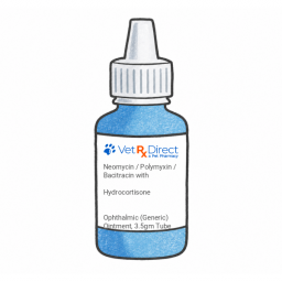 Neomycin / Polymyxin / Bacitracin with Hydrocortisone Ophthalmic (Generic);