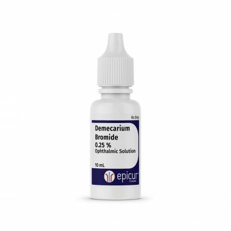 Demecarium Bromide Compounded Ophthalmic for Dogs - 0.25% Aqueous Ophthalmic Solution, 10mL