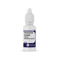 Demecarium Bromide Compounded Ophthalmic for Dogs 0.25% Aqueous Ophthalmic Solution, 10mL; ?>