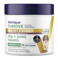 YuMove MAX Vet Strength for Medium Dogs 36-65 lbs, 70 Soft Chews
