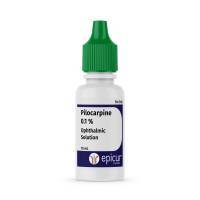 Pilocarpine Compounded Ophthalmic for Dogs and Cats 0.1% Aqueous Solution, 10mL Bottle; ?>