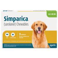 Simparica 44.1 - 88 lbs, 3 Month Supply