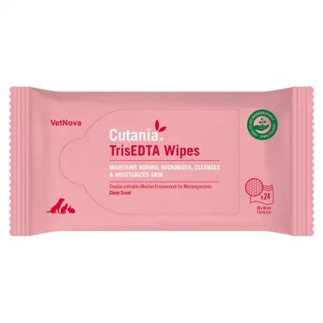 Cutania - TrisEDTA Wipes, 24ct