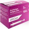 Ulticare Oral Syringes 3mL, Box of 100