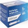 Ulticare Oral Syringes 5mL (1 tsp), Box of 60