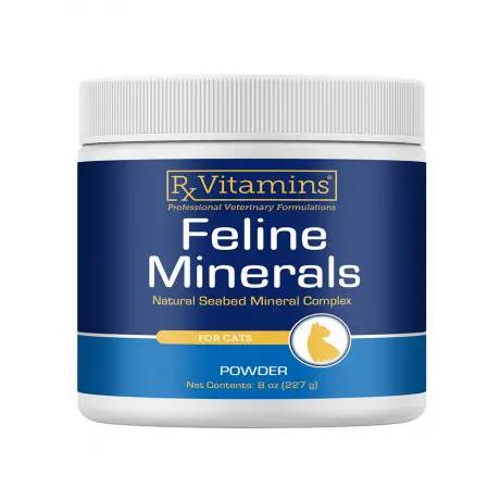 Rx Vitamins Feline Minerals 8oz Powder (227g) for Cats