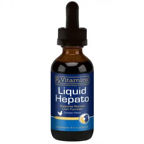 Rx Vitamins Hepato Support 4oz Liquid, Chicken Flavor