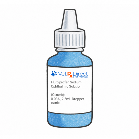 Flurbiprofen antibiotic eye drops for dogs