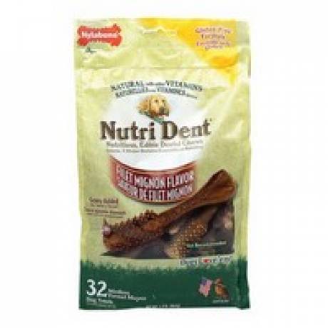 Nylabone's Nutri Dent Nutritious, Edible Dental Chews for dogs