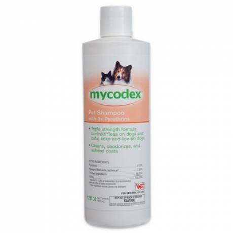 Mycodex Pet Shampoo with 3x Pyrethrins