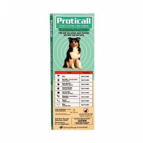 Proticall Flea, tick and mosquito prevention for dogs