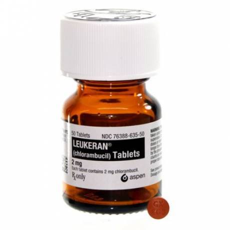 Leukeran (chlorambucil) treatment of cancer in dogs