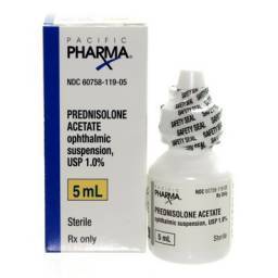 PrednisoLONE Acetate Ophthalmic Suspension; ?>