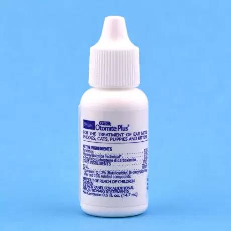 Otomite Plus Ear Mite Treatment for Dogs and Cats
