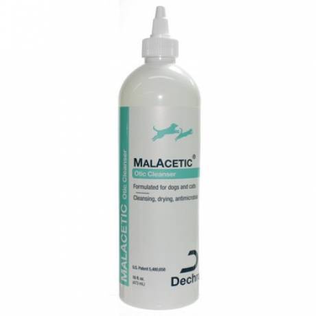 MalAcetic Otic Cleanser 16oz Dropper Bottle