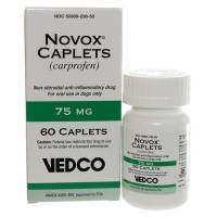 Novox (carprofen) Caplets 75mg, 60ct; ?>