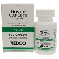 Novox (carprofen) Caplets 75mg, 180ct; ?>