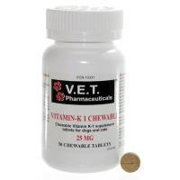 Vitamin K1 25mg Chewable Tablet