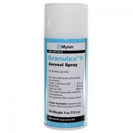 Granulex V aerosol spray for animal use only