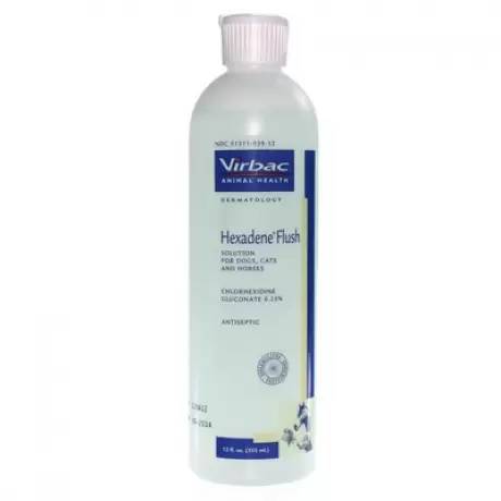 Hexadene Flush Solution for ear cleaning in pets