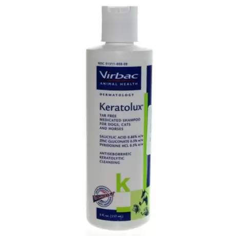 Keratolux Shampoo for Dogs and Cats, 8oz Bottle