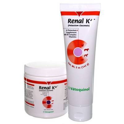 Renal k+ potassium gluconate for cats cheap