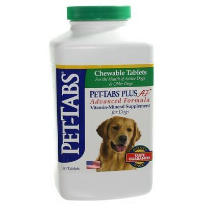pet tabs plus advanced formula ingredients