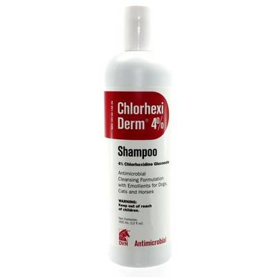 chlorhexiderm shampoo for dogs
