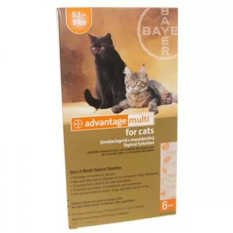 Advantage Multi for Cats 5-9lbs 6 Doses