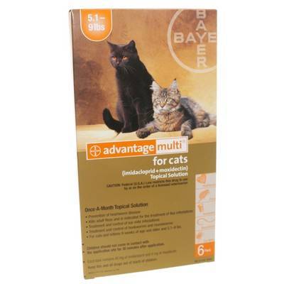 Advantage Multi For Cats Heartworm Flea Med Vetrxdirect