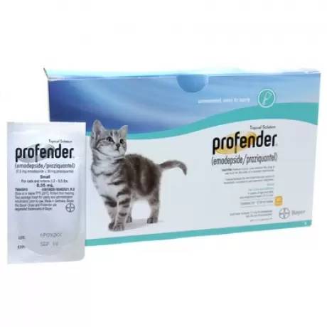 profender topical wormer for cats