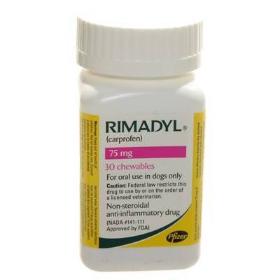 Rimadyl Chewable Dog Arthritis Treatment Vetrxdirect