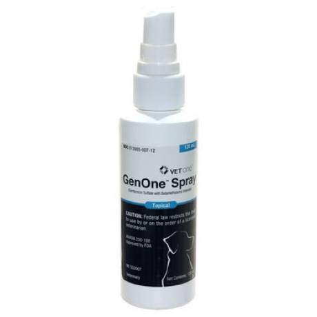 GenOne Topical Spray for Dogs, 120mL Bottle