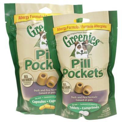 Pill Pockets Allergy - Roasted Duck and 