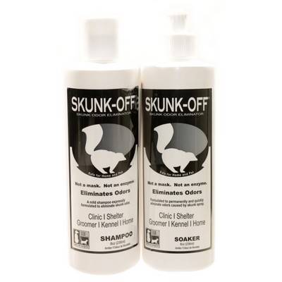 Skunk-Off: Shampoo, Soaker, and Spray - VetRxDirect | Spray, 32oz Bottle