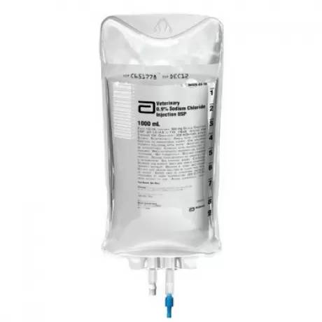 normal saline for dogs