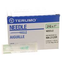Terumo Needles 21 gauge, 1 inch, Thin Wall; ?>