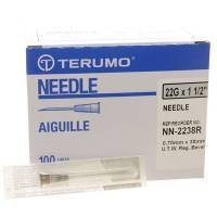 Terumo Needles 22 gauge, 1.5 inches, Thin Wall; ?>