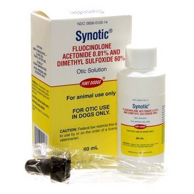 synotic ear drops for dogs