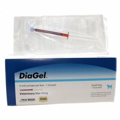 DiaGel Diarrhea Control Gel Syringe for Small Dogs