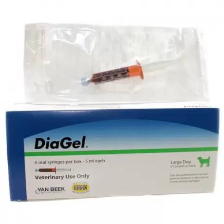 DiaGel Diarrhea Control Gel Syringe for Large Dogs