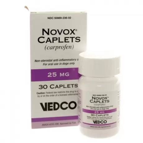 Vedco Novox Caplets 25mg 30 Count Bottle
