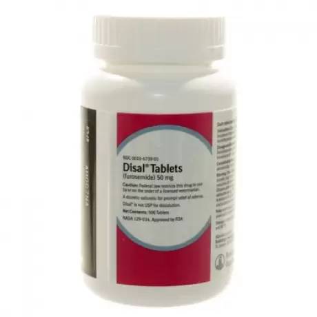 Disal Tablets 50mg Furosemide for Pets