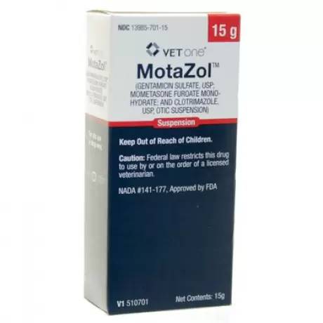 MotaZol for Dogs Otic Suspension 15g
