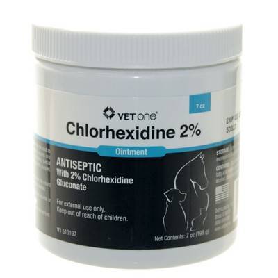chlorhexidine cream for dogs