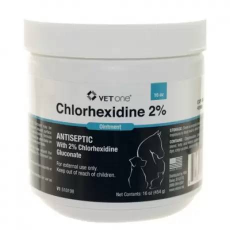 Vet One Chlorhexidine 2% Ointment for Pets, 1lb Jar