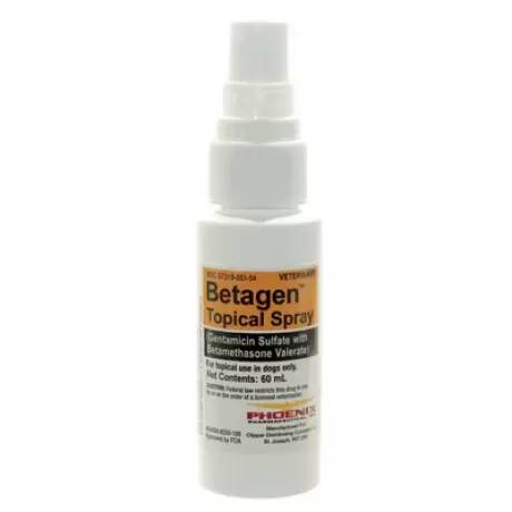 Betagen Topical Spray 60mL Bottle